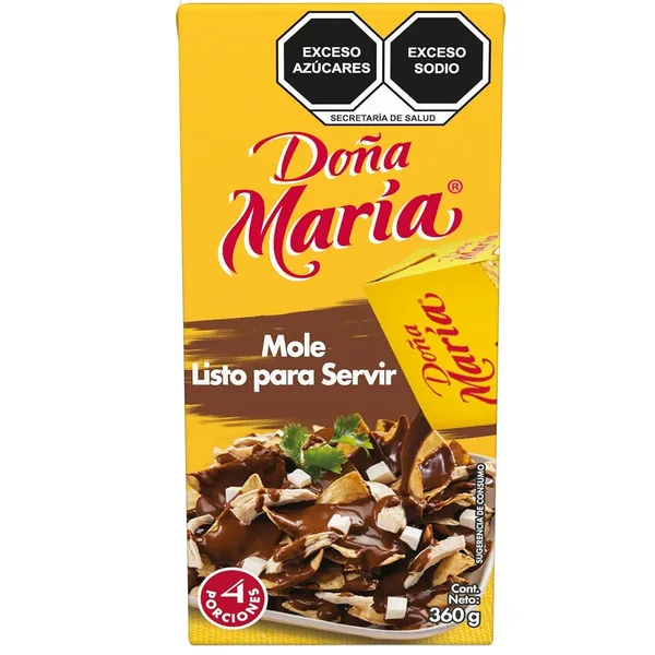MOLEL DONA MARIA 360 GR MOLE LISTO TETRA | 21 x 360g