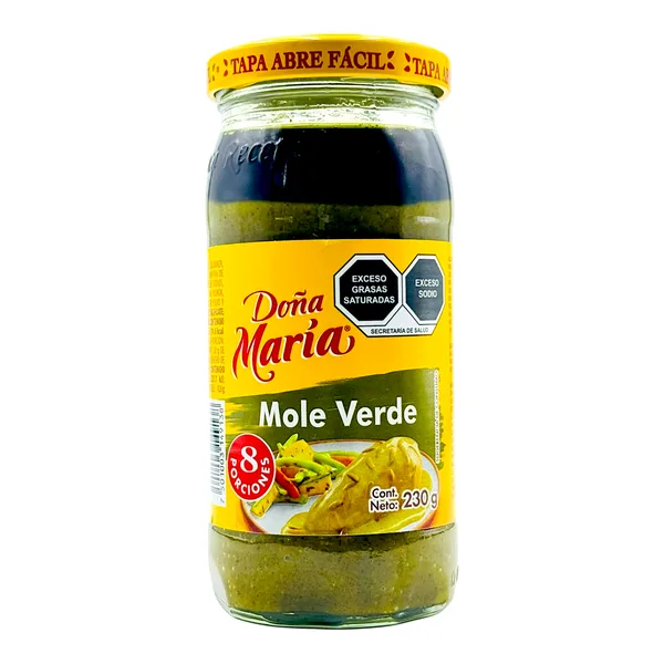 MOLEP DONA MARIA 230 GR MOLE VERDE PASTA VASO | 24 x 230g