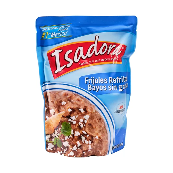 FRIJO ISADORA 430 GR FRIJOLES BAYOS REFRITOS SIN GRASA POUCH | 24 x 430g