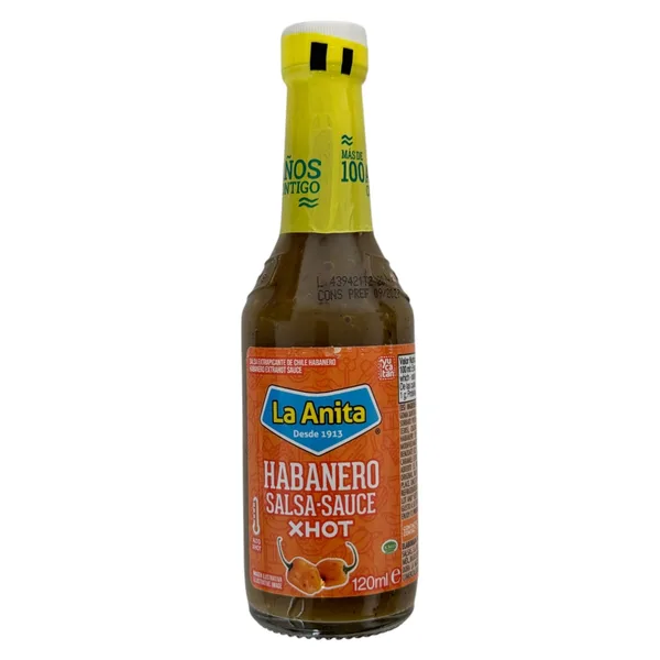 SALPIC LA ANITA 120 ML HABANERA XTRA PICANTE (12 UN) | 12 x 120ml