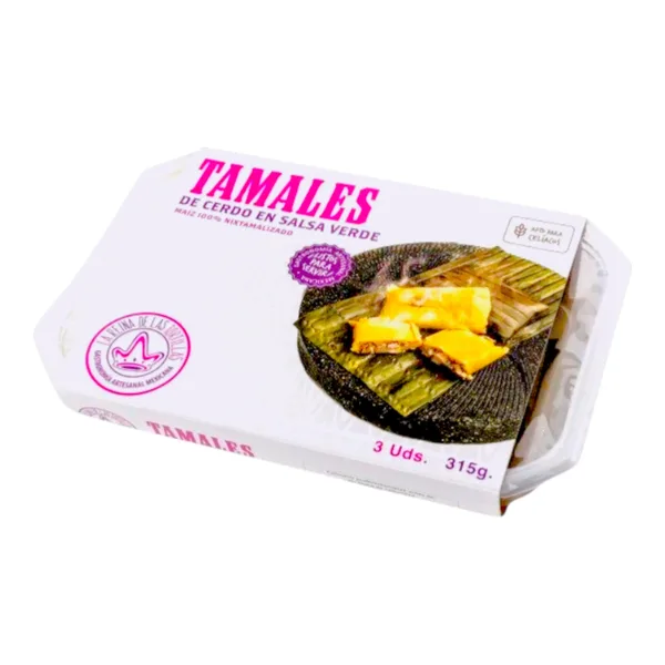 PDISH LA REINA 315 GR TAMALES CERDO EN SALSA VERDE