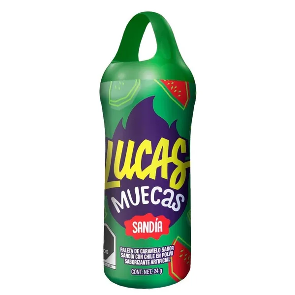 CANDY LUCAS 10 x 24 GR MUECAS SANDIA