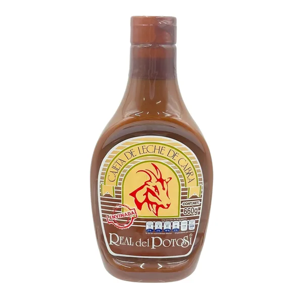 POSTR REAL DEL POTOSI 660 GR CAJETA ENVINADA SQUEEZE | 12 x 660g