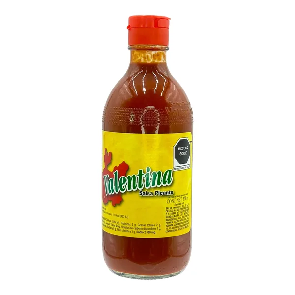 SALPIC VALENTINA 370 ML AMARILLA GLASS (12 UN) | 12 x 370ml
