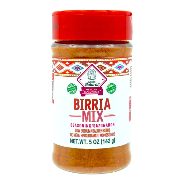 SAZON NATURAL 113 GR SAZONADOR PARA BIRRIA | 6 x 113g