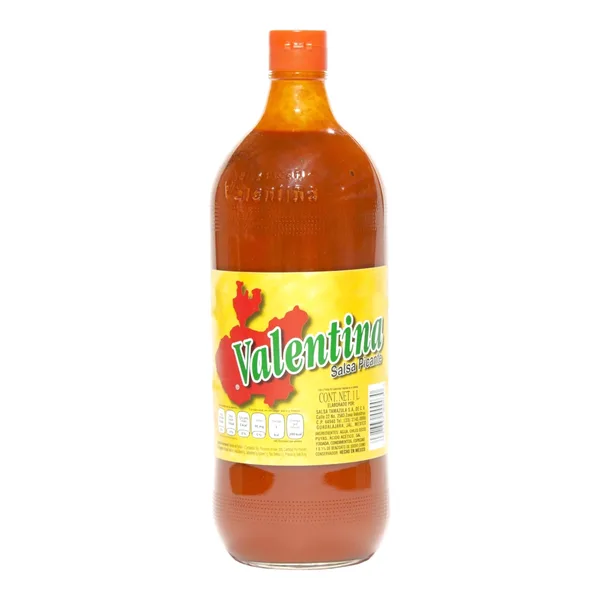 SALPIC VALENTINA 1 LT AMARILLA GLASS | 12 x 1l