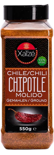 CPOWD XATZE 550 GR CHILE CHIPOTLE MOLIDO