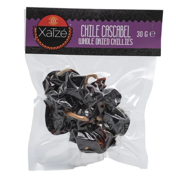 CHILE XATZE 30 GR SECO RETAIL CASCABEL VACIO (10 UN) | 10 x 30g