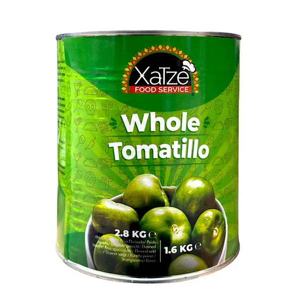 VEGET XATZE 2.8 KG FS TOMATILLO ENTERO | 6 x 2.8kg